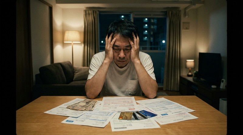 受け取り額より支払い額が大きくなるのイメージ写真