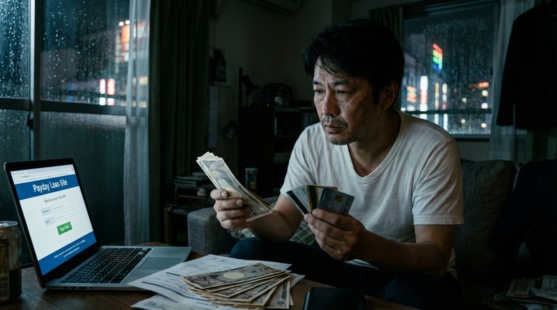 一時しのぎで負債が増える構造のイメージ写真